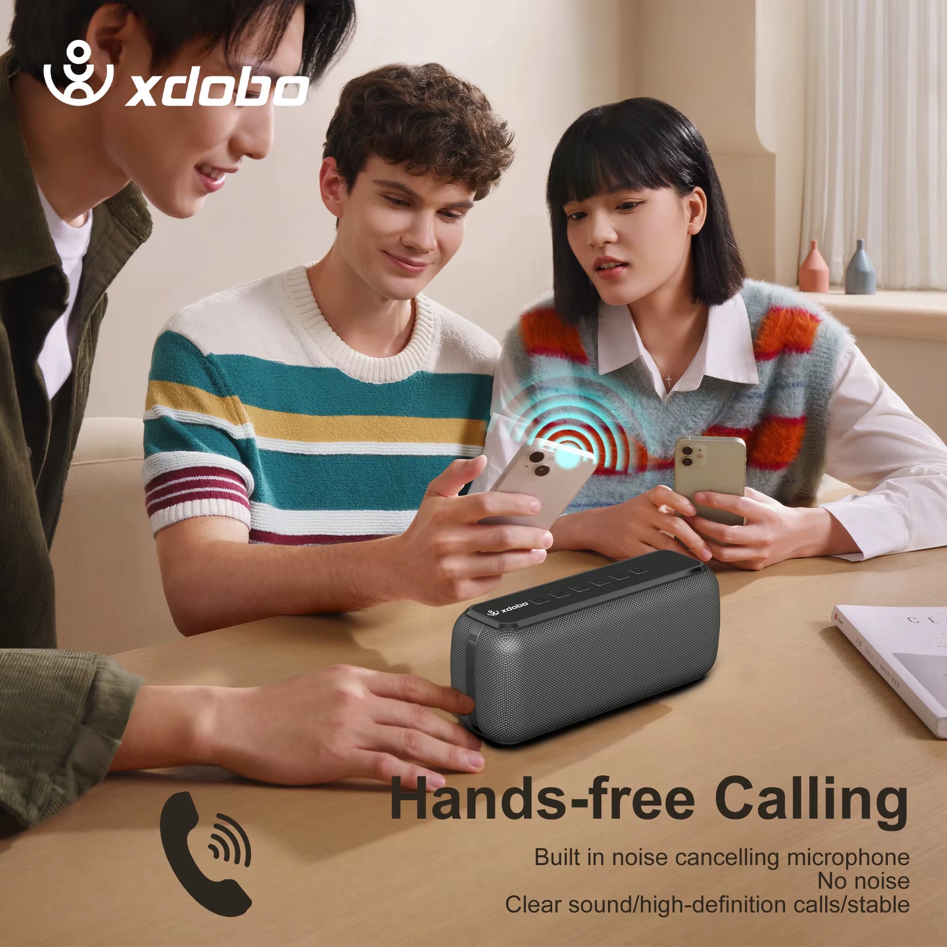 Experience Powerful Sound Anywhere with the X8 60W Waterproof Portable Bluetooth Speakers - TWS Function & Long-Lasting Battery Life!